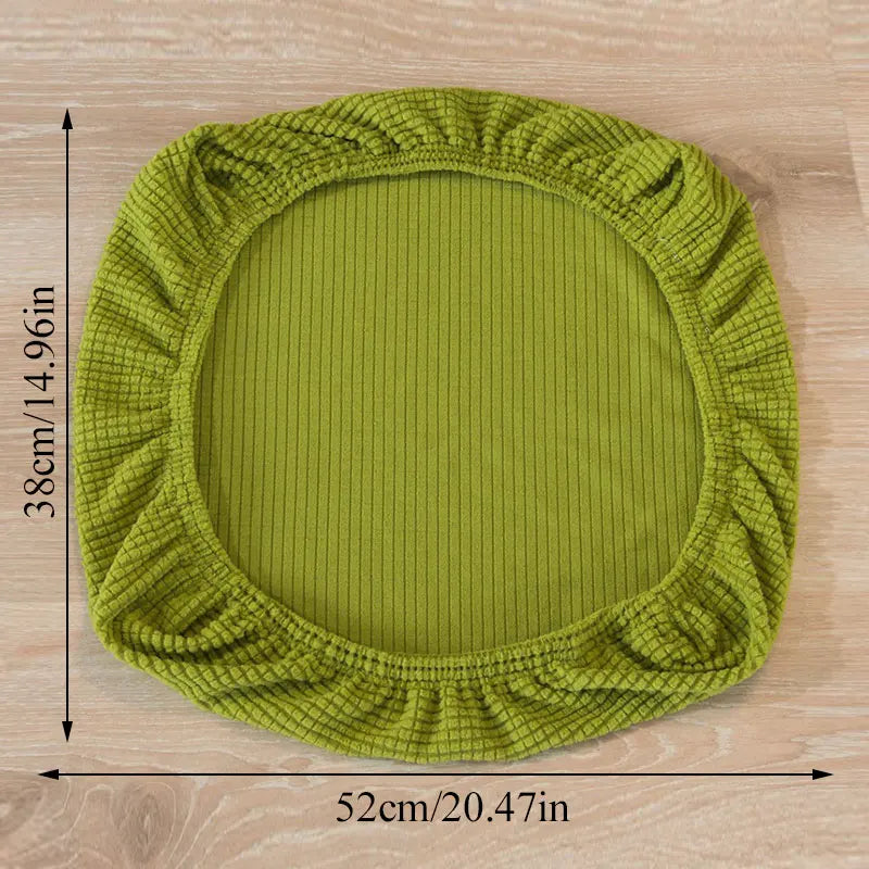 IDOTEX Jacquard Round Bar Stool Covers Stretch Seat Cushion Slipcovers for Dropshipping Elegant Style Barstool Covers