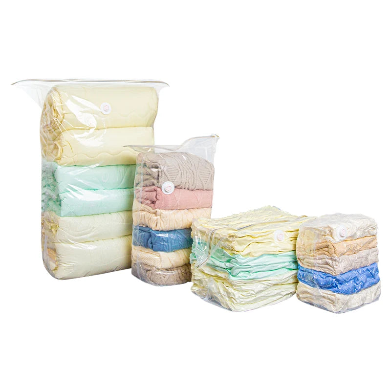 Pump Free Clothes Space Saving Cube Vacuum Storage Bag for Bedroom Factory Price