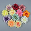 Artificial Silk Dahlia Flower Heads  for Home  DIY Craft Decorations Flower