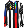 Fitspi Wholesale Custom Unisex Texas Flag 3d Hoodies Cool Digital Printed Pullover Sweatshirt