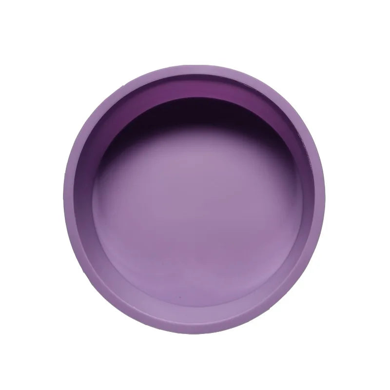 9" Round Silicone Cake Pan -  Quick Release Silicone Molds Baking Pans for Cheese  Layer and  Chiffon Cake