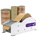 Yongjin PC220 Gummed Paper Tape Desktop Manual Kraft Tape Cutter Water Activated Tape Metal Dispenser Small & Lightweight