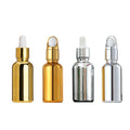 Custom 5ml/10ml/15ml/20ml/30ml/50ml/60ml/100ml/120ml Gold Silver Glass Serum & Essential Oil Dropper Bottle with Reed Diffuser