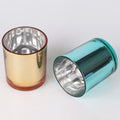8cmX9cm Bright Shinny Fancy Hot Selling Cheap Price Plating Colorful Candle Jars