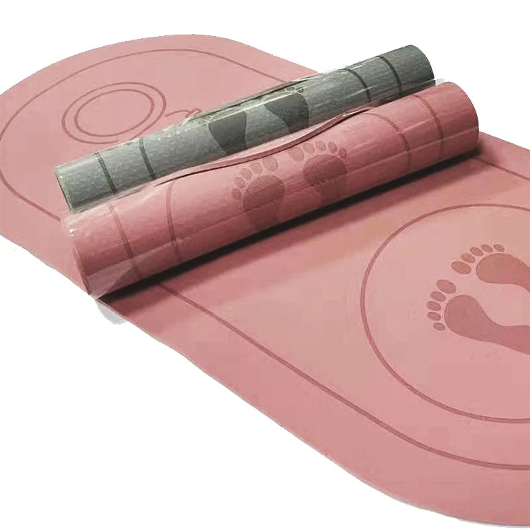 Oval Round Fitness Jump Rope Mat TPE Material for Skipping Exercises