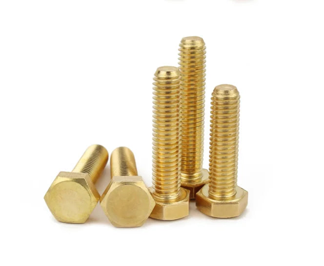 Din933 Hexagonal Bolts Brass/cooper Hex Bolt MegaBDM