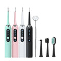 Electric Sonic Tooth Cleaning Tool Kit Oral Care Appliance for Tartar & Plaque Removal Home Use Plastic ToolKit