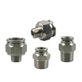 Metal Adapter Pneumatic Connector 304 Stainless Steel Quick Plug-in Pneumatic Connector Pneumatic Fitting Connector
