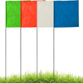 Irrigation Flag with Wood Pole Promotional Product Double Sided Digital Printing Road-side Decoration Custom Irrigation Flags