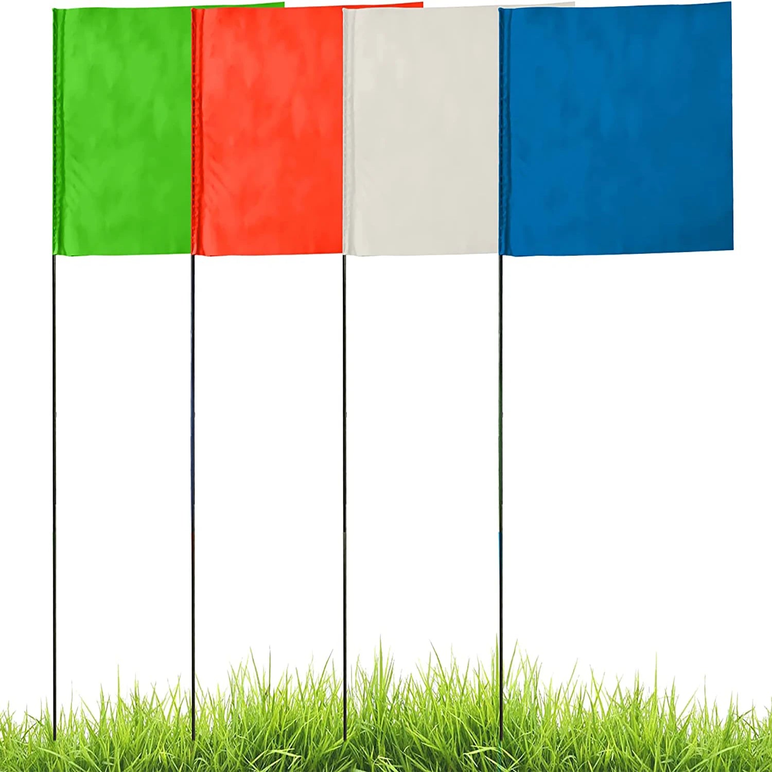 Irrigation Flag with Wood Pole Promotional Product Double Sided Digital Printing Road-side Decoration Custom Irrigation Flags