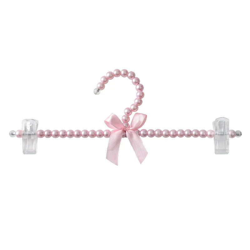 European Pearl Pants Rack Bow Children's Pants Rack Non-slip  hang  Pants Hanger Store
