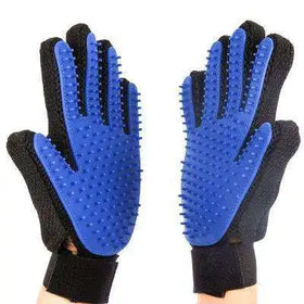 2-in-1 Pet Grooming Glove & Deshedding Brush