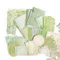 100pcs Per Pack Collage Packs Paper Post Office Series Vintage Handbook Decorative Collage Material