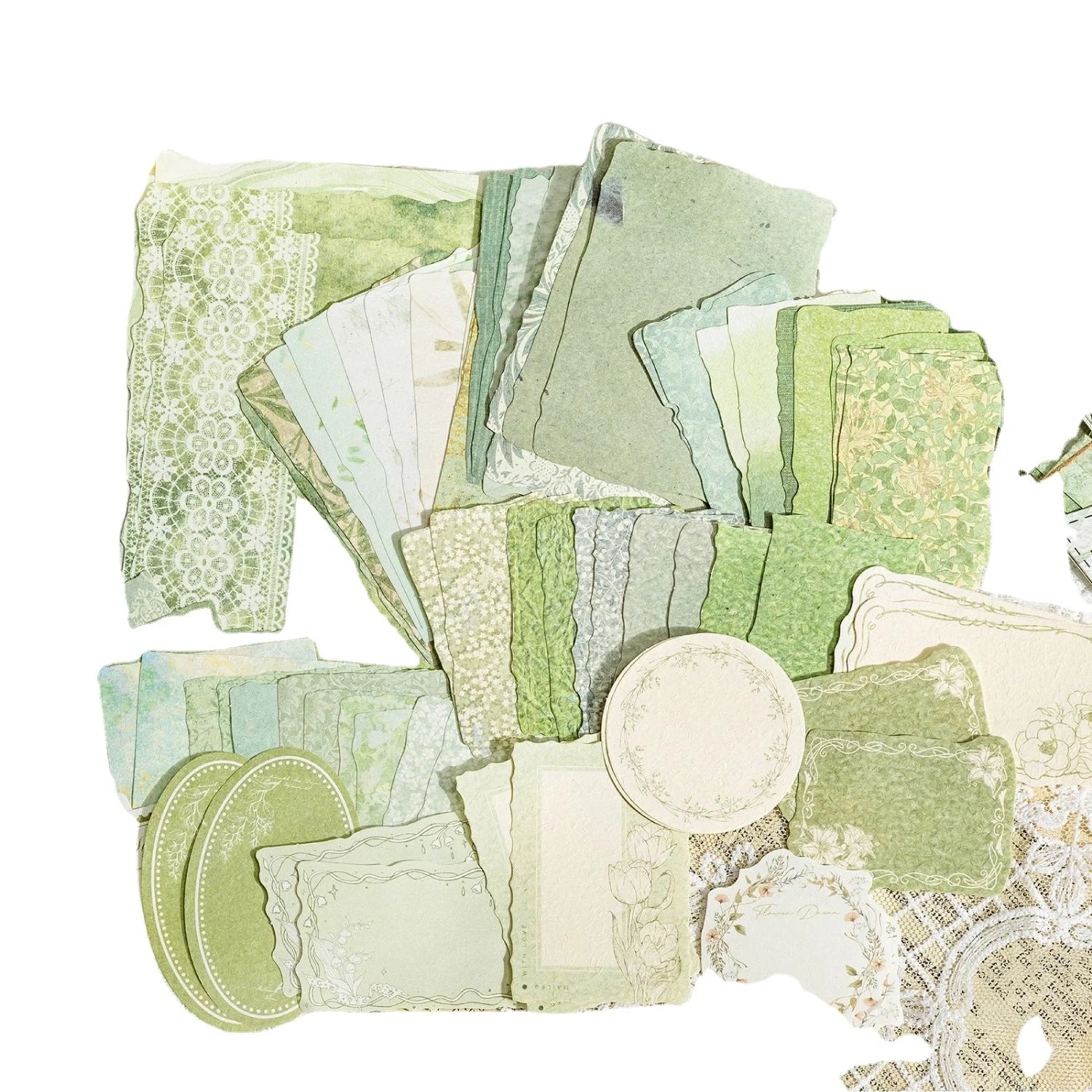 100pcs Per Pack Collage Packs Paper Post Office Series Vintage Handbook Decorative Collage Material