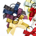 Wholesale Polyester Glitter Stretchy Elastic Ribbon Bow for Gift Decorations Bottles