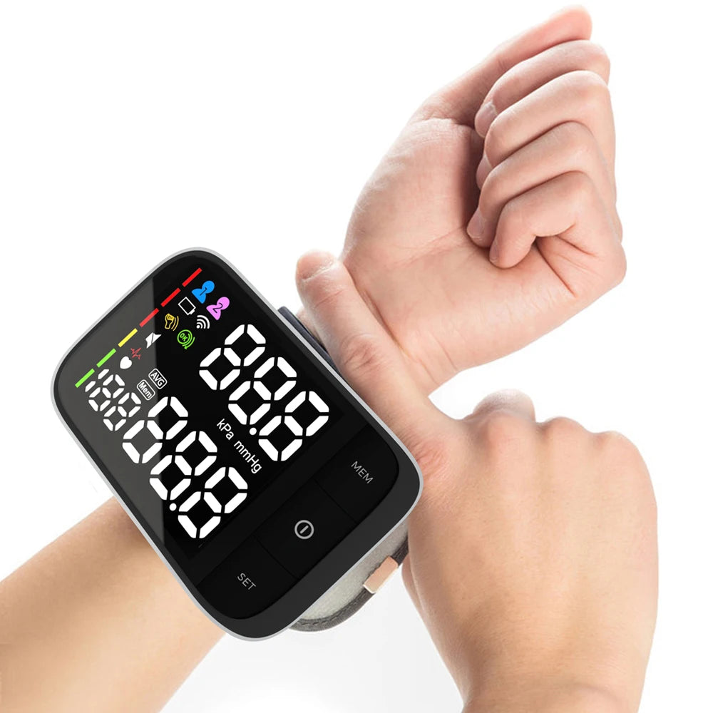 Dropshipping CE ISO Medical Equipment Automatic Digital Wrist Blood Pressure Monitor