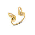 Fashion Nice Quality Opening Stainless Steel Jewelry Rings Adjustable Rings Gold Plated Rings  for Women