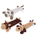 Manufacturer Wholesale Hot Selling Durable No Stuffing Squeaky Plush Pet Dog Chew Toys