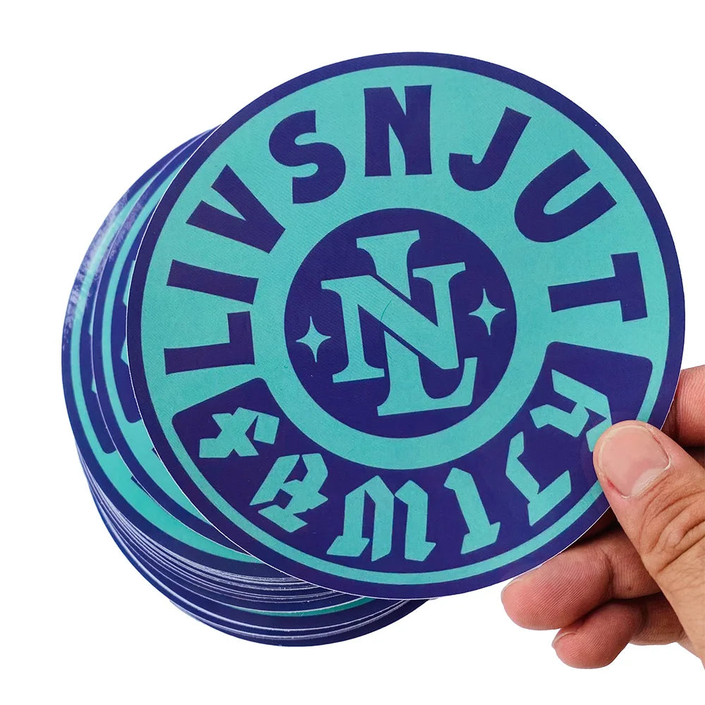 Printing Adhesive Waterproof Die Cut Personalized Logo Custom Vinyl Stickers