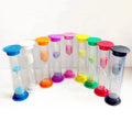 Wholesale Plastic Hourglass Sand Watches EN71 Approved Safe Give Aways for Kids 30s 1min 2min 3min 5min 10min Mini Sand Timers