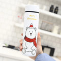 500ml Custom 304 Stainless Steel Thermal Vacuum Flask Private Label Insulated Tumbler Water Bottle with Lid