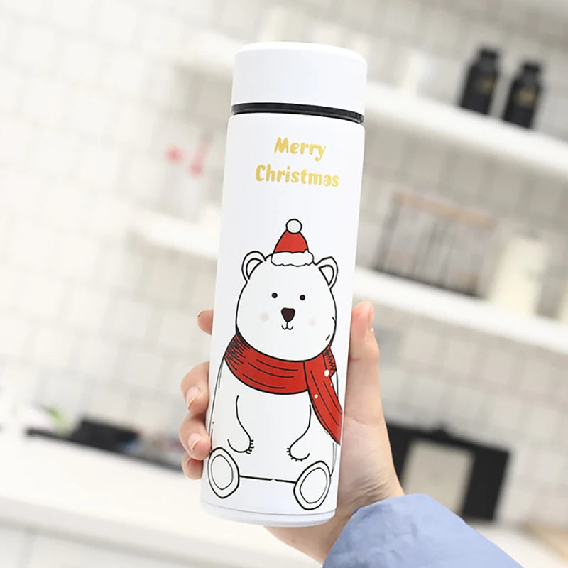 500ml Custom 304 Stainless Steel Thermal Vacuum Flask Private Label Insulated Tumbler Water Bottle with Lid