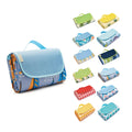 Washable Picnic Blanket Custom Mat Foldable Padded Large Picnic Mat Waterproof with Handle