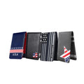 Custom Golf Accessories Embroidery PU Leather Golf Scorecard Holder Scorecard Yardage Book