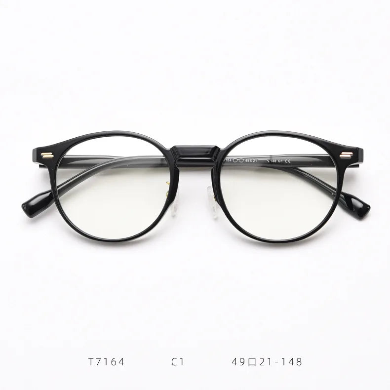 Vintage Clear Glasses Cat Eye Wooden Glasses Frame Men Women Transparent Lens Glasses Wood Pattern Optical Eyewear Frames