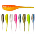 Hessen 5CM 1G Soft Lures for Fishing 50Mm Molds Soft Worm Silicone Tiddler Bait Swimbait Plastic Lure Pasca