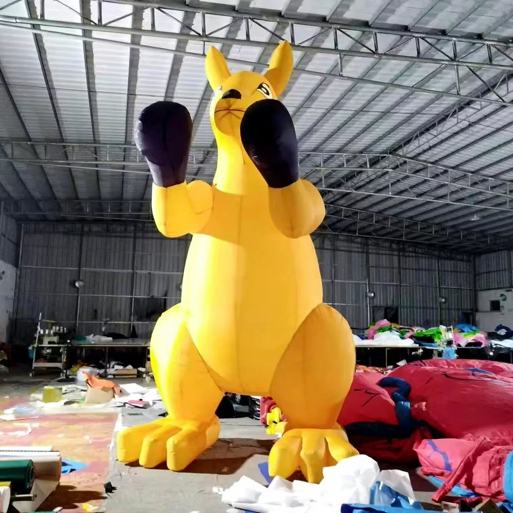 Festival Decoration Christmas Lovely Inflatable Kangaroo Giant Inflatable Kangaroo for Advertising