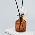 Empty Diffuser Packaging Matte Black 150ml 250ml Amber Fragrance Oil Bottle Glass Bottles for Fragrance