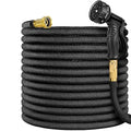 High Performance 3/4\" Expandable Garden Hose with Rubber Connector Magic Watering and Black Paper Box for Car Wash Garden Use