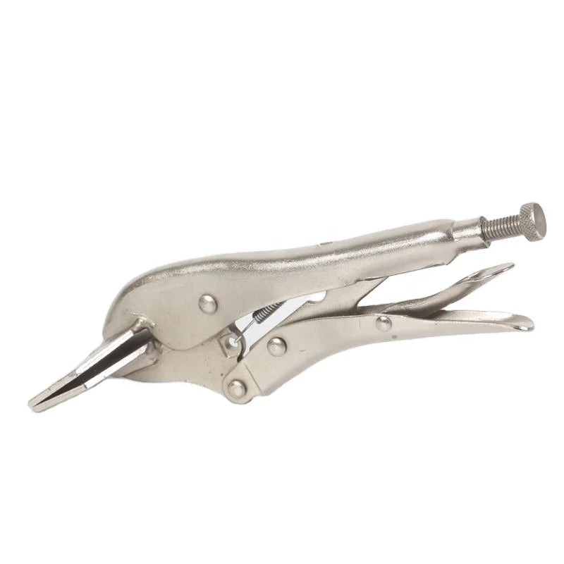 Flat Mouth Locking Design Steel Drill Locator Clamp for Assembly for Woodwork and Woodworking