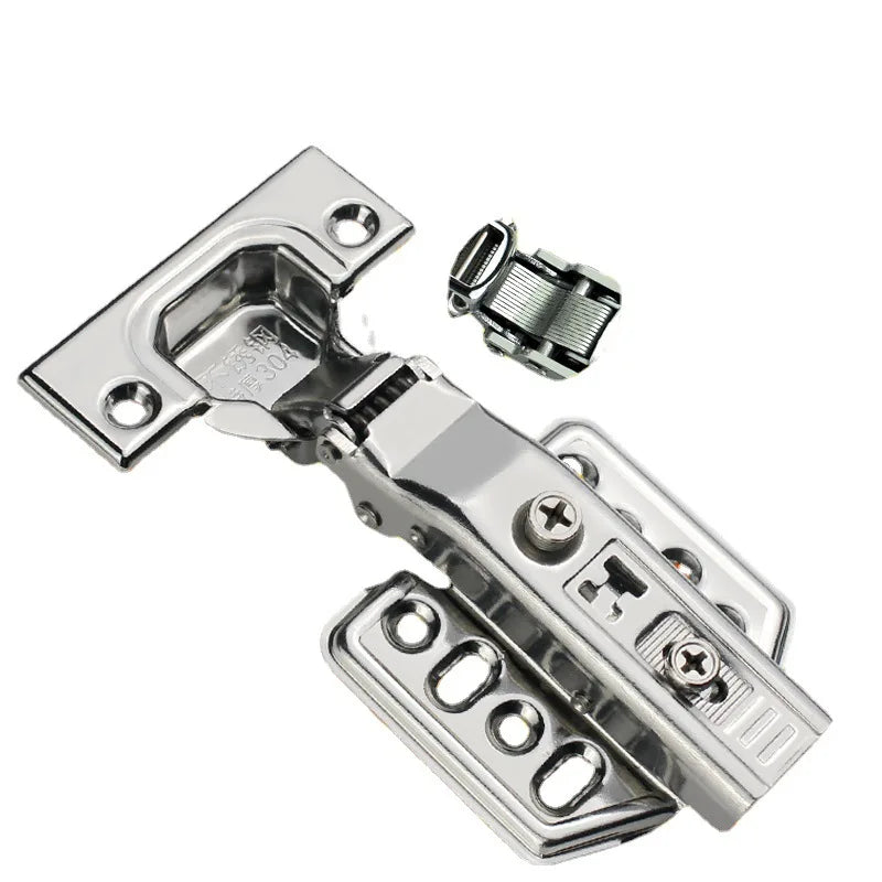 1.2MM Factories Wholesale Hydraulic Soft Closing Buffering Full Overlay Custom Cabinet Door Hinge for Kitchen Furniture Fittings