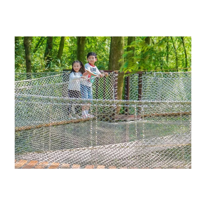 Factory-Made Suspension Net Bridge Rope for Shopping Mall Use