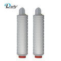 Filter Supplier 5'' 0.45 Micron Hydrophobic Microfiber Fabrics Cartridge Pleated Vent Filter 99.98% Efficiency for Beer New