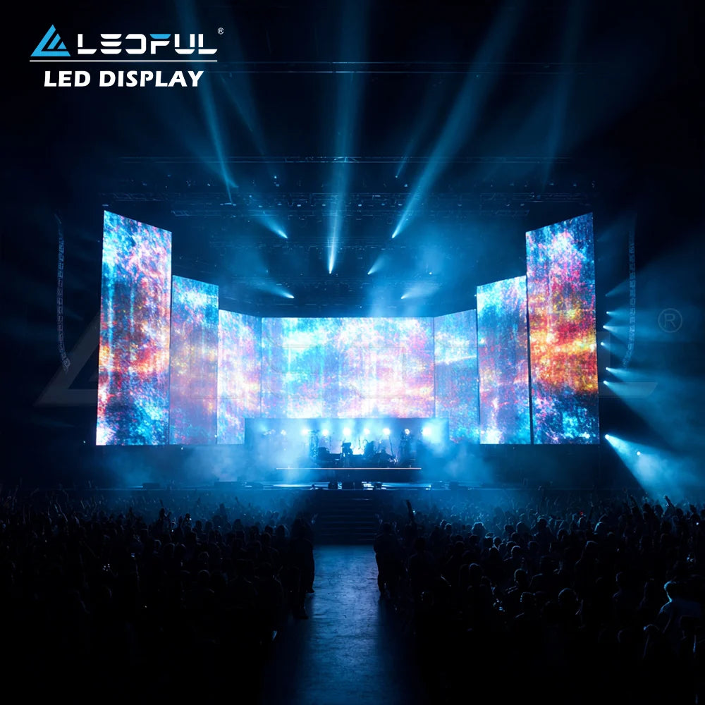 P2.6 P3.91 P4.81 500mm X 500mm LED SMD Rental Display Commercial Advertising Rental LED Display Screen
