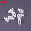 Hollow Double Buckle Small Ripple Fold Curtain Runner with Glider S Wave Design for Track Accessories and Pole Accessories