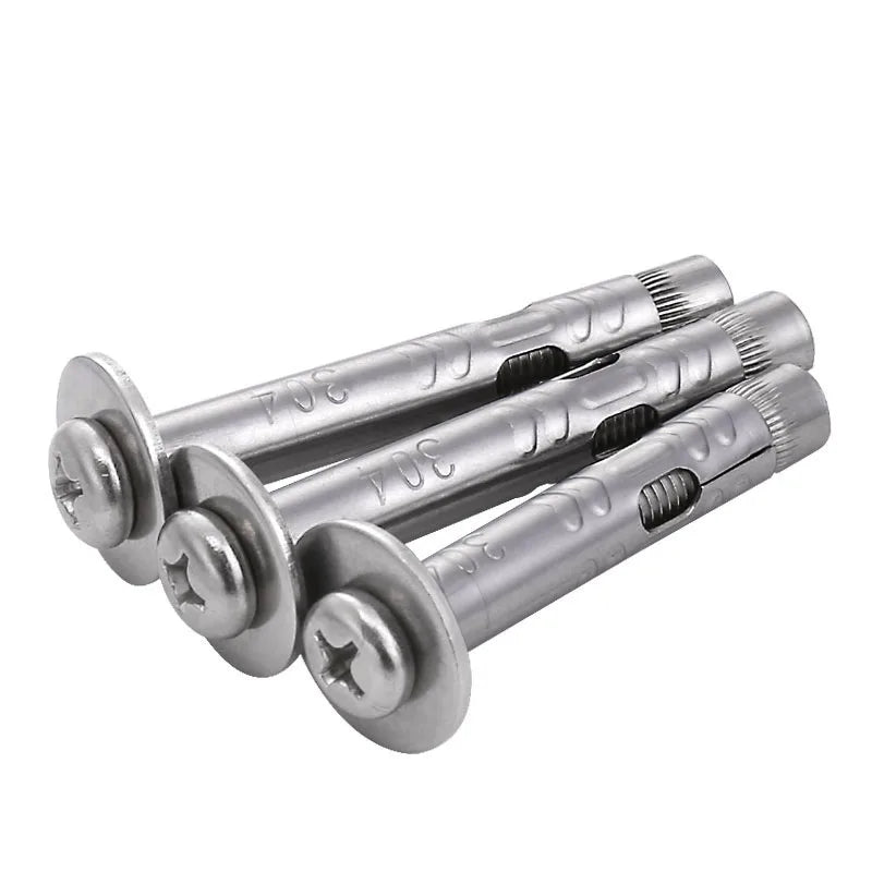 OEM Manufacture Stainless Steel Cross Recessed Pan Head Expansion Sleeve Anchor Bolt