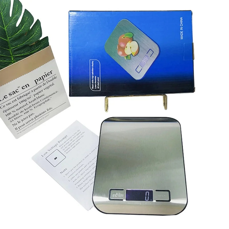Wholesale P20 Stainless Steel Digital Kitchen Scale Waterproof Baking Scale with High-Precision Gram Measurement for Households