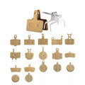 RIDERACE 1Pair Bike Hydraulic Disc Brake Pads All-metallic Bicycle Disc Brake Pads for SHIMANO SRAM AVID HAYES Magura Cycling