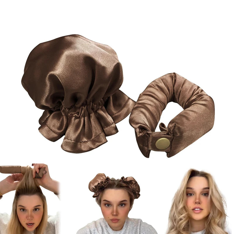 Wholesale Satin Heatless Hair Curler Heatless Curling Set for Sleep in Overnight