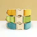 Premium Adjustable Leather Dog Collar Outdoor Friendly Luxury Leather Pet Dog Collar Large Small Breed Strong