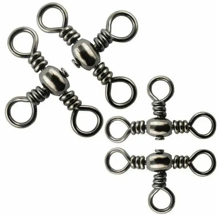 3-Way Fishing Tackle Swivel for Snaps & Swivels