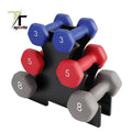 2022 Cheap Hot Sale Colorful 0.5kg Vinyl Coated Woman pink Mancuernas Neoprene Dumbbell Weight 1kg 5kg 10kg for Sale