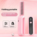New 2 in 1 Professional Hair Straightener with 9 Gears Heat Ceramic Ionic Fast Heat-Up Negative Ion Hair Flat Iron Lcd Display