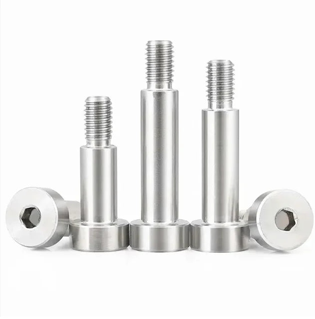 Turning Stainless Steel Alloyed Steel Slotted Pan Head Shoulder Screw Hexagon Socket Head Metric Measurement System Plain Zinc