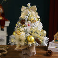 AYOYO Durable Champagne Christmas Decoration Christmas Tree Home 45CM60CM Desktop Decoration Mini Artificial Tree