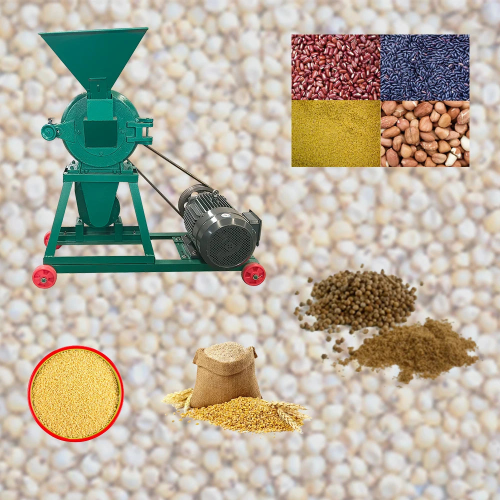 2025 Hot Sale Tooth and Claw Pulverizer for Chili Spice Rice Soybean Pulverizing Equipment